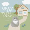 Gray Cat Takes a Nap