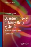 Quantum Theory of Many-Body Systems