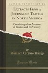 Knapp, S: Extracts From a Journal of Travels in North Americ