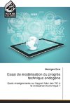 Essai de modélisation du progrès technique endogène