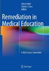 Remediation in Medical Education