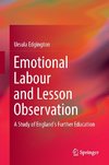 Emotional Labour and Lesson Observation