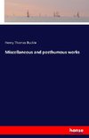 Miscellaneous and posthumous works