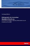 Bibliographie der deutschen Mundartenforschung