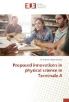 Proposed innovations in physical science in Terminale A