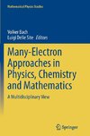 Many-Electron Approaches in Physics, Chemistry and Mathematics