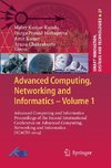 Advanced Computing, Networking and Informatics- Volume 1