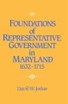 Foundations of Representative Government in Maryland, 1632 1715