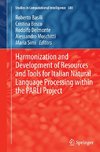 Harmonization and Development of Resources and Tools for Italian Natural Language Processing within the PARLI Project