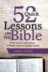 52 Quick Lessons on the Bible