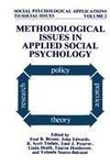 Methodological Issues in Applied Social Psychology