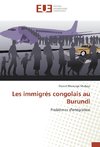 Les immigrés congolais au Burundi