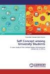 Self Concept among University Students