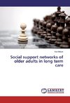 Social support networks of older adults in long term care