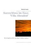 Kurzschluss im Haus 'Villa Abendrot'