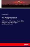 Des Pfalzgrafen Brief