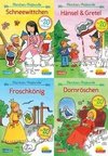 Pixi kreativ Serie Nr. 19: 4er Bundle: Meine Märchen-Malstunde mit Stickern