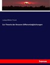 Zur Theorie der linearen Differentialgleichungen