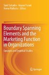 Boundary Spanning Elements and the Marketing Function in Organizations