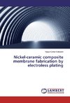 Nickel-ceramic composite membrane fabrication by electroless plating