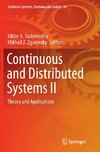 Continuous and Distributed Systems II