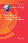 Information Security Education Across the Curriculum