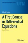 A First Course in Differential Equations