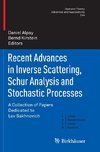 Recent Advances in Inverse Scattering, Schur Analysis and Stochastic Processes