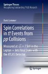 Spin Correlations in tt Events from pp Collisions