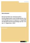 Kooperationen im internationalen Lienienflugverkehr und Problemfelder bei unvorhergesehenen Ereignissen.  Dargestellt am Beispiel des Terroranschlags auf die USA am 11. September 2001