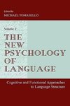 Tomasello, M: New Psychology of Language