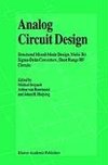 Analog Circuit Design