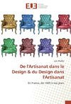 De l'Artisanat dans le Design & du Design dans l'Artisanat