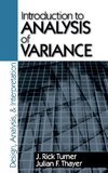 Introduction to Analysis of Variance