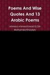 Poems And Wise Quotes And 13 Arabic Poems