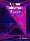 Guitar Tablature Paper