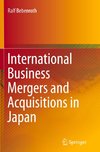 International Business Mergers and Acquisitions in Japan