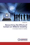 Researching the Effects of Culture on Website Usability