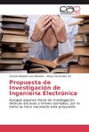 Propuesta de Investigación de Ingeniería Electrónica