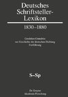 Deutsches Schriftsteller-Lexikon 1830¿1880, Band VII, S-Sp