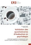 Validation des questionnaires d'évaluation en psychologie