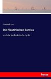 Die Plautinischen Cantica