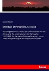 Members of Parliament, Scotland