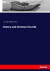 Hebrew and Christian Records