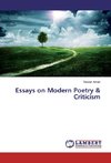 Essays on Modern Poetry & Criticism