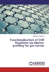 Functionalization of CVD Graphene via electro-grafting for gas sensor