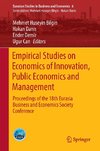 Empirical Studies on Economics of Innovation, Public Economics and Management