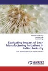 Evaluating Impact of Lean Manufacturing Initiatives in Indian Industry