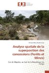 Analyse spatiale de la superposition des concessions (Forêts et Mines)