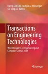 Transactions on Engineering Technologies